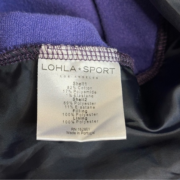 Lohla Sports Purple Zip Up Coat Jacket | Size Small - Picture 7 of 9